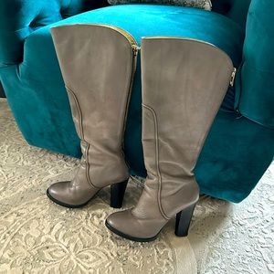 Elaine Turner knee high boots - size 7 1/2